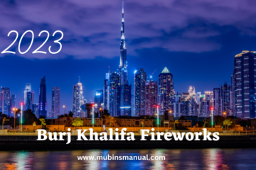 Burj Khalifa Fireworks 2023