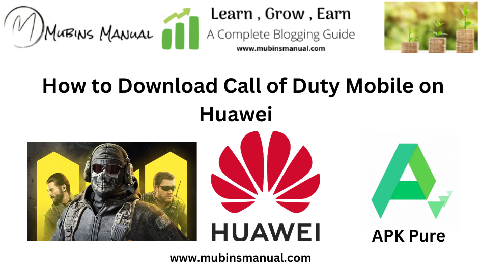 Download call of Duty Mobile on Huawei